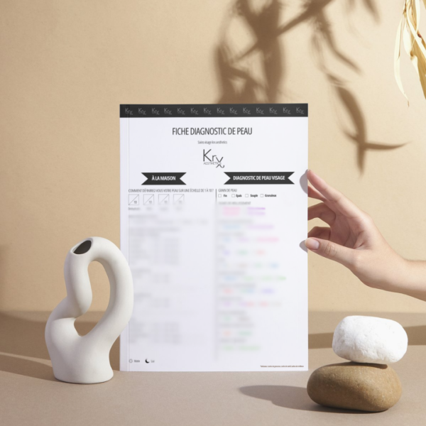FICHE DIAGNOSTIC DE PEAU KRX