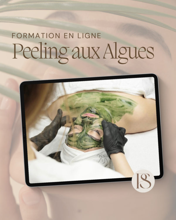 Formation en ligne : Peeling aux algues